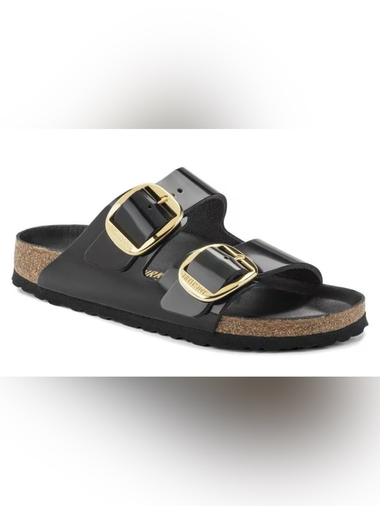 Birkenstock Shoes - Birkenstock Arizona High Shine Big Buckle Sandal- 38